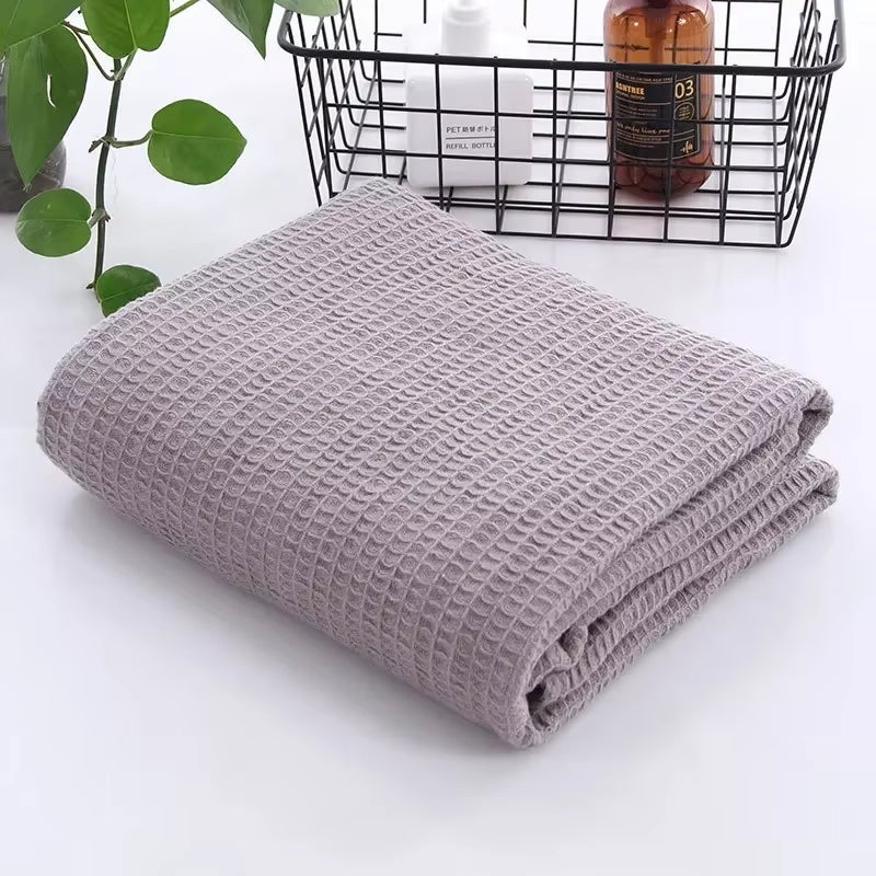 Family Pure Cotton Beehive Cover Is Simple Solid Color Soft Breathable Nap Multi-Functional Lightweight Air Conditioning Blanket