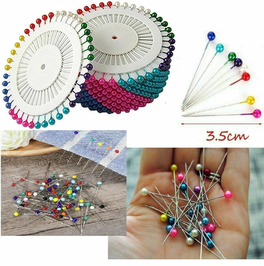 40 Dressmaking Berry Pins Sewing Tailors Hemming Craft Decorating Craft Hijab