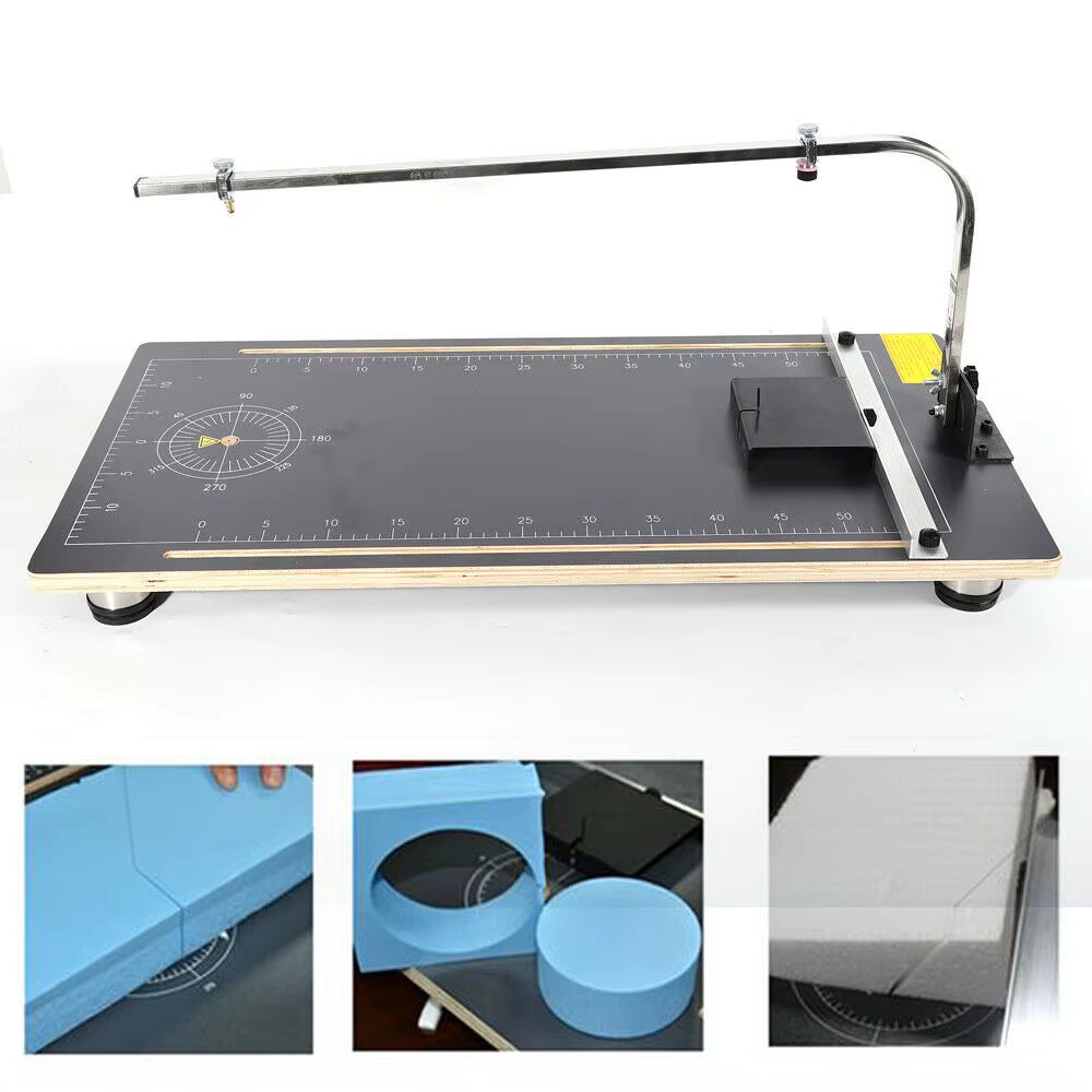 30W Hot Wire Foam Cutter Working Table Tool Desktop Styrofoam Cutting Machine