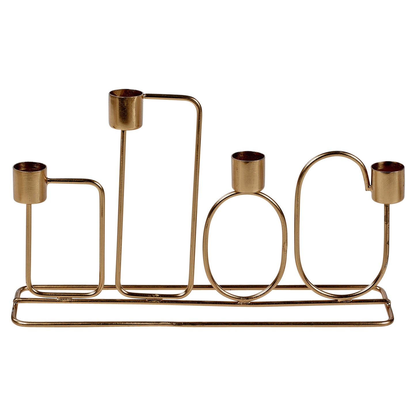 16Cm Metal Candle Holder Holds up to 4 Candles Dinner Centrepiece / Home Décor