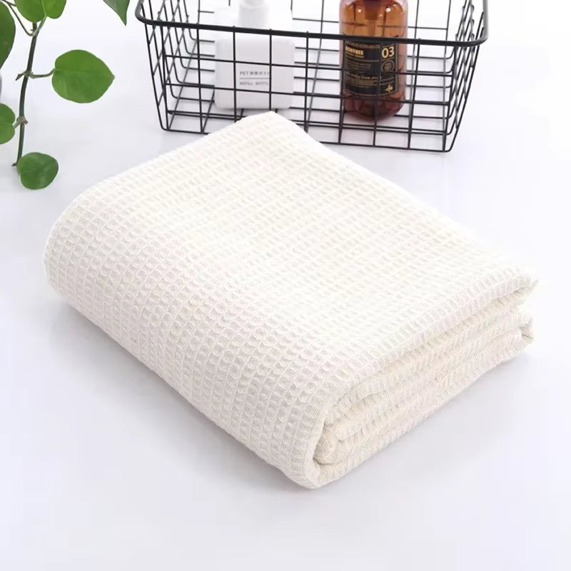 Family Pure Cotton Beehive Cover Is Simple Solid Color Soft Breathable Nap Multi-Functional Lightweight Air Conditioning Blanket