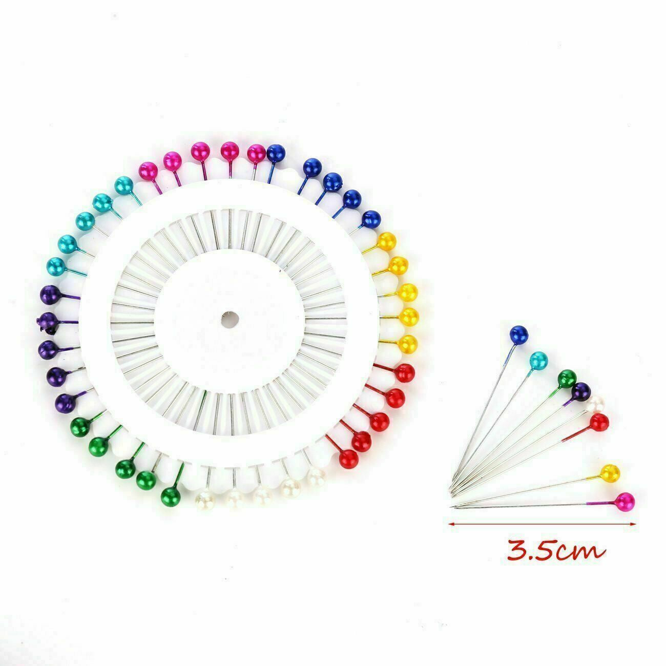 40 Dressmaking Berry Pins Sewing Tailors Hemming Craft Decorating Craft Hijab